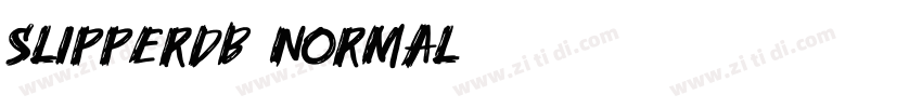 SlipperDB Normal字体转换